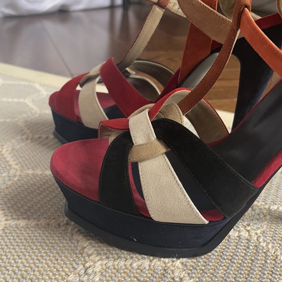 YSL TRIBUTE SUEDE Yves Saint Laurent SHOES 39 - Picture 5 of 7